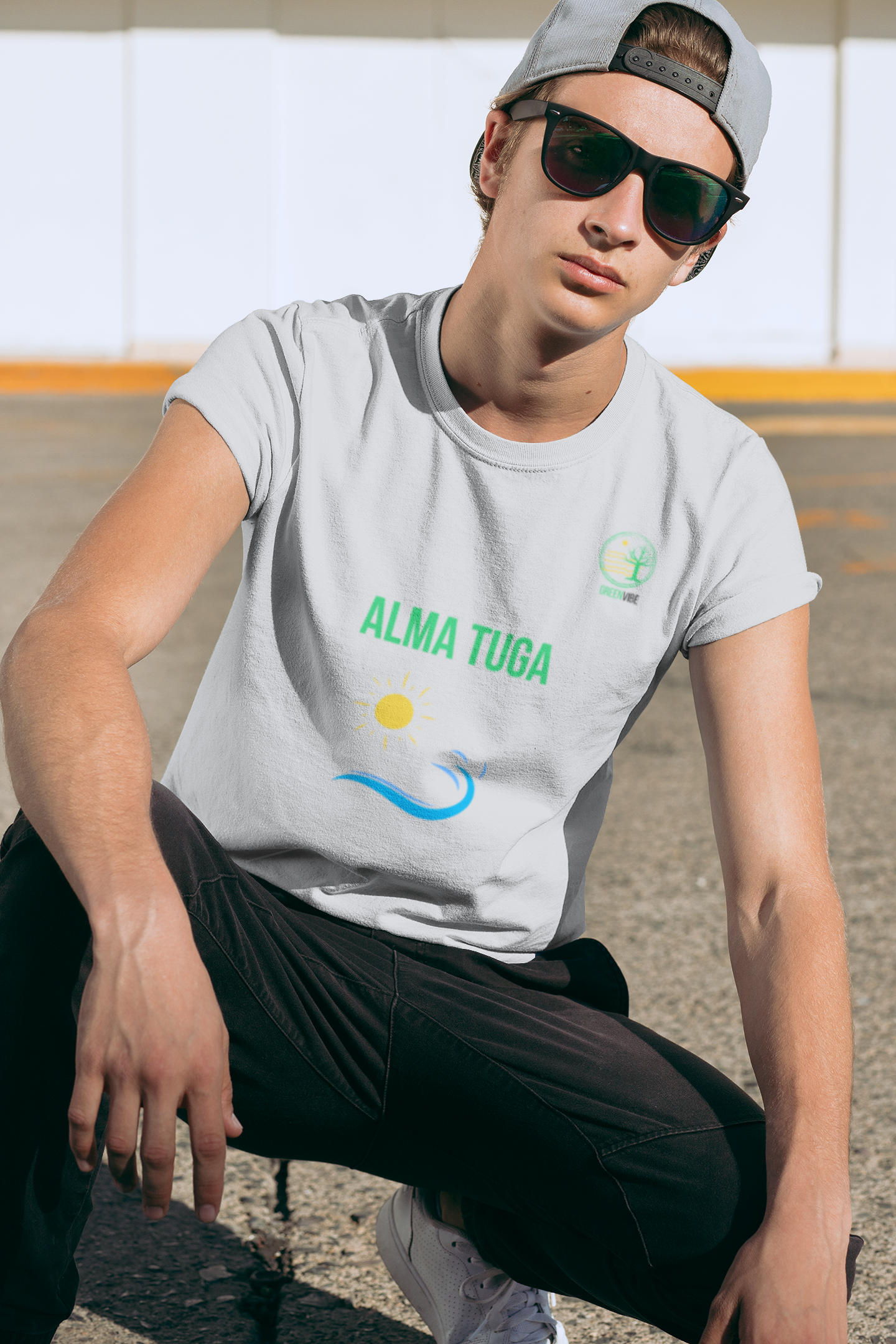 T-Shirt Alma Tuga - Sol e Onda