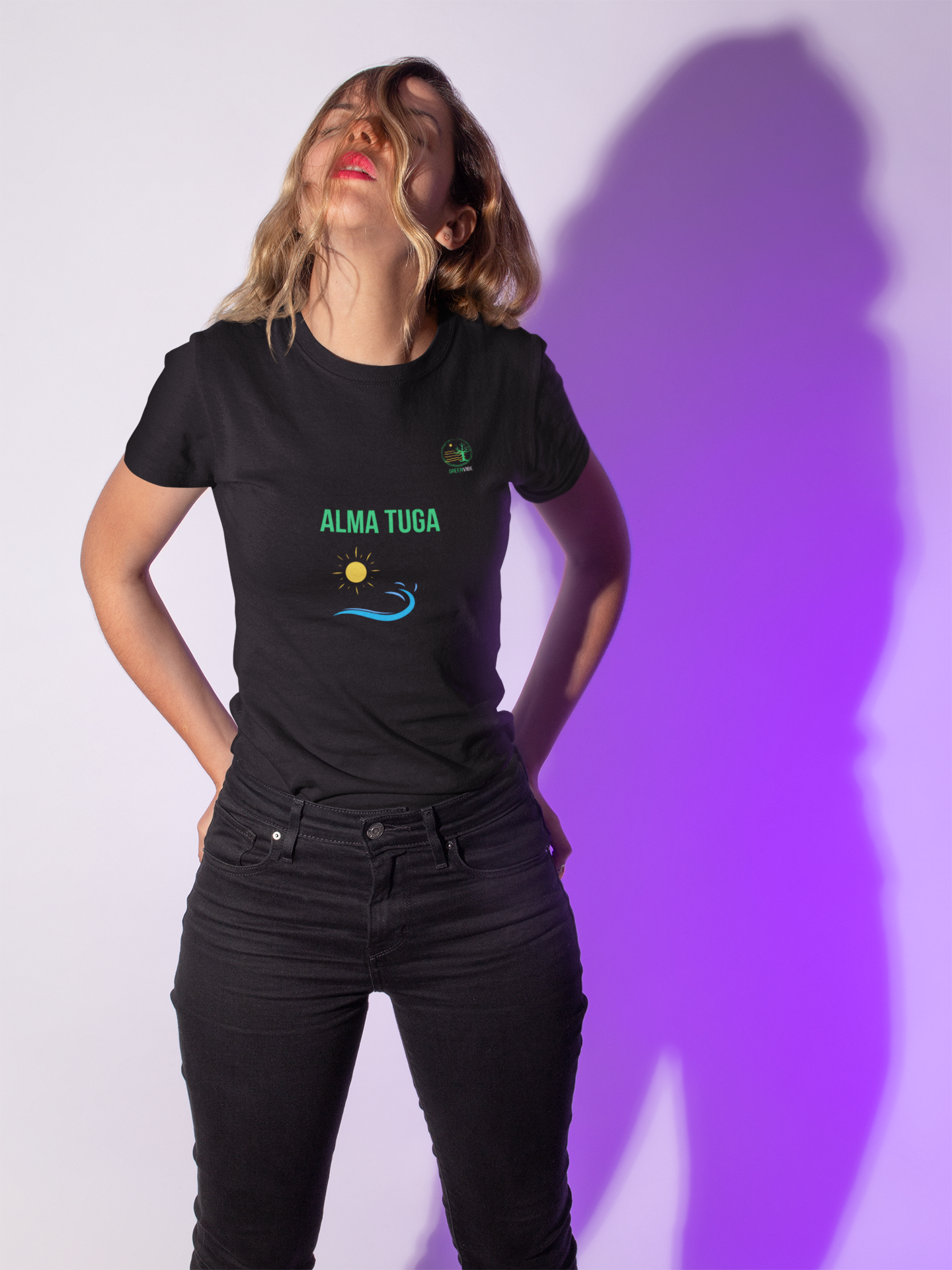 T-Shirt Alma Tuga - Sol e Onda