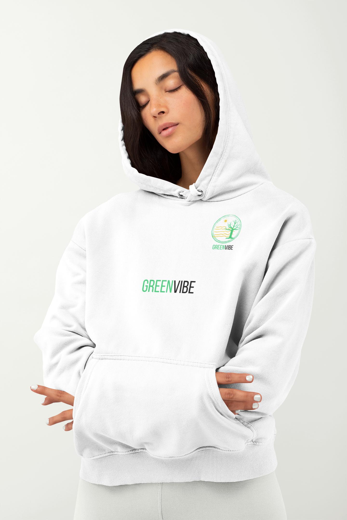 Hoodie GreenVibe - Logótipo Eco