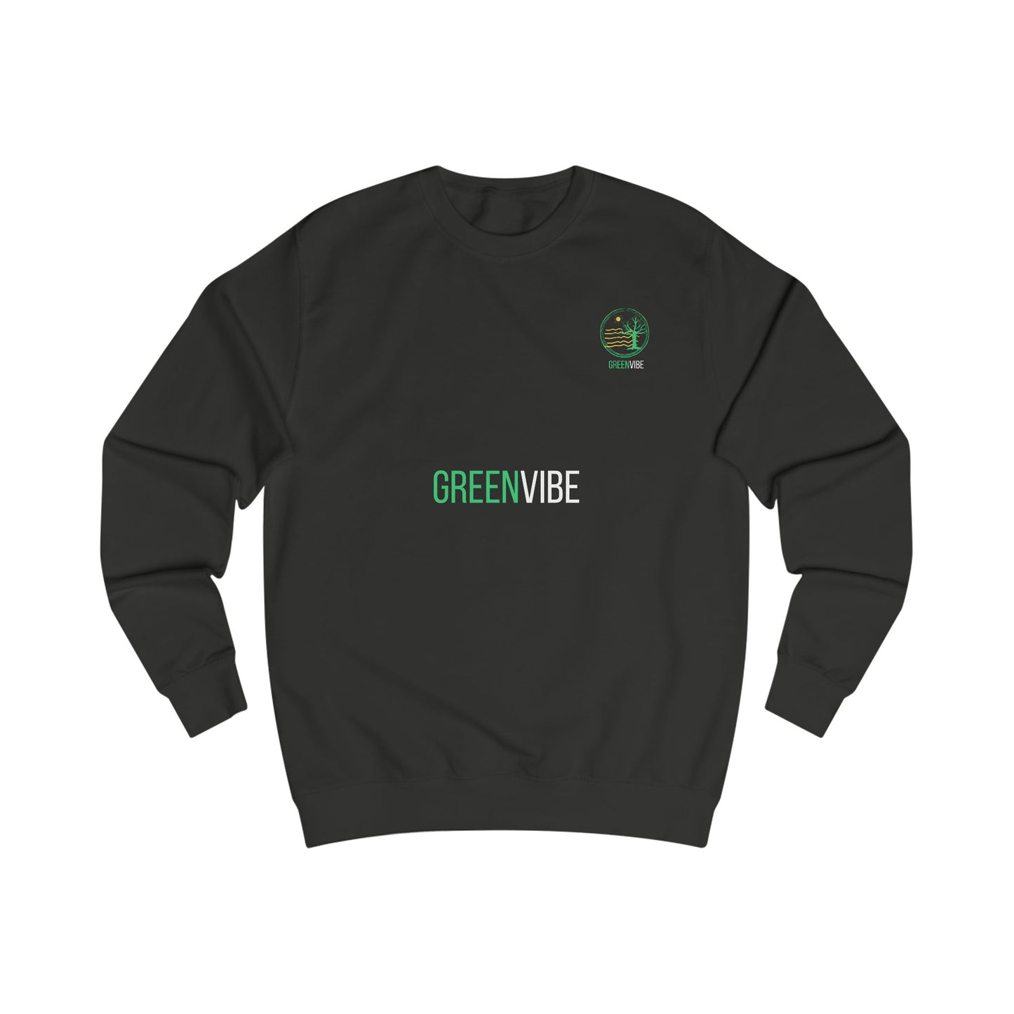 Sweatshirt GreenVibe - Logótipo Eco