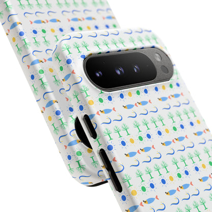 Capa de Telemóvel Padrão GreenVibe - Eco Design