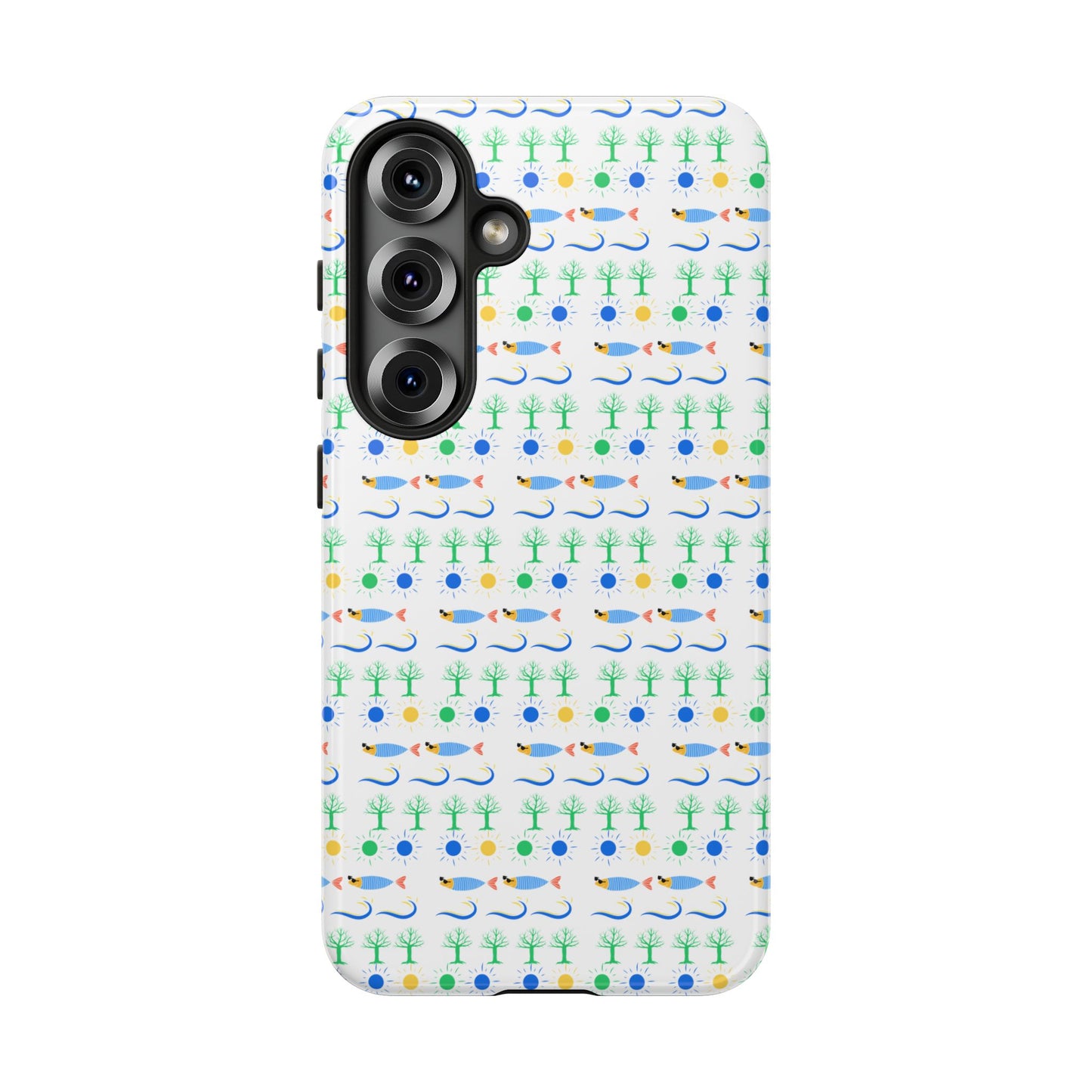 Capa de Telemóvel Padrão GreenVibe - Eco Design