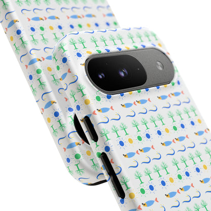 Capa de Telemóvel Padrão GreenVibe - Eco Design
