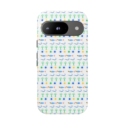 Capa de Telemóvel Padrão GreenVibe - Eco Design