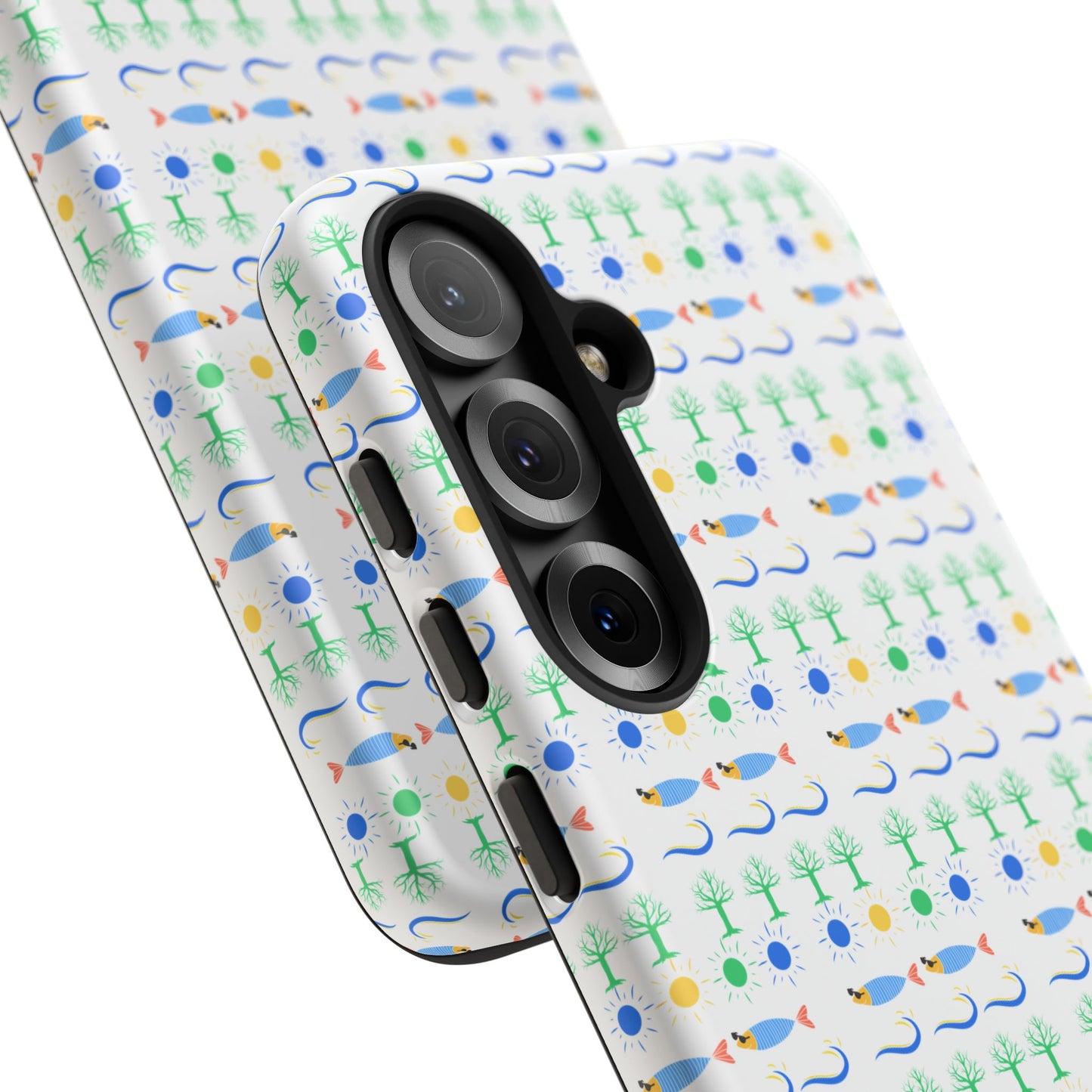 Capa de Telemóvel Padrão GreenVibe - Eco Design