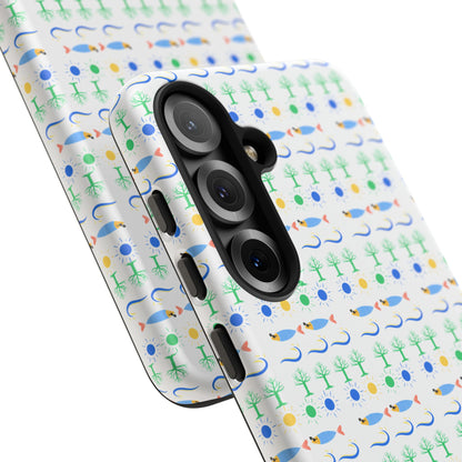 Capa de Telemóvel Padrão GreenVibe - Eco Design