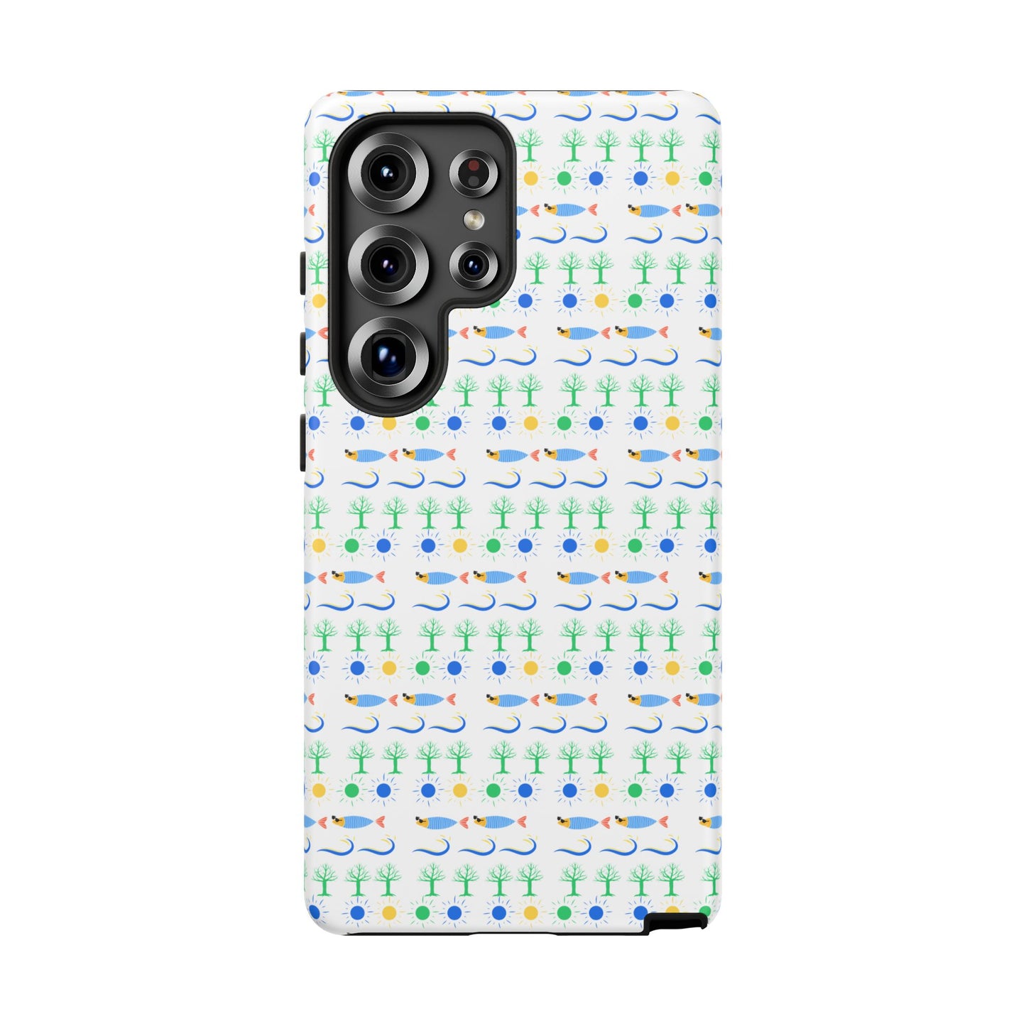 Capa de Telemóvel Padrão GreenVibe - Eco Design