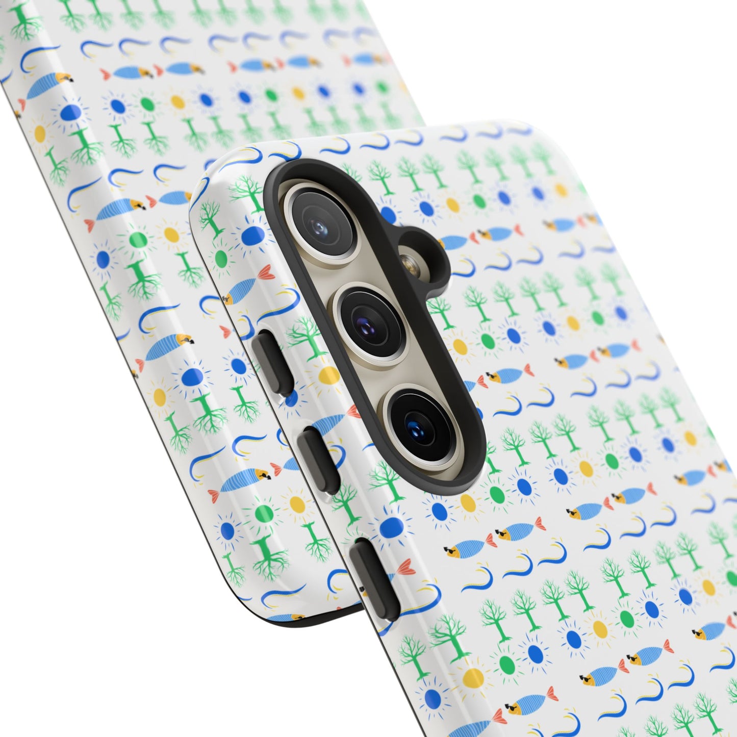 Capa de Telemóvel Padrão GreenVibe - Eco Design