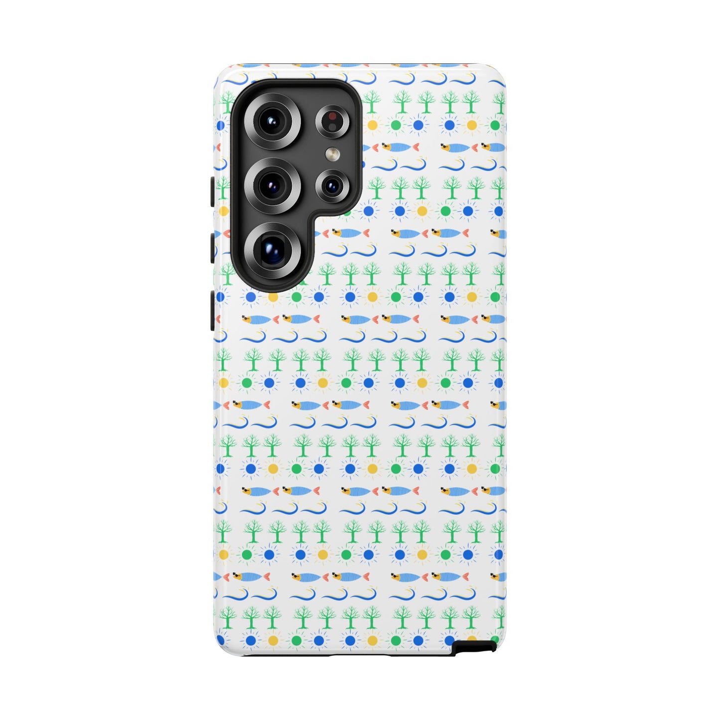 Capa de Telemóvel Padrão GreenVibe - Eco Design