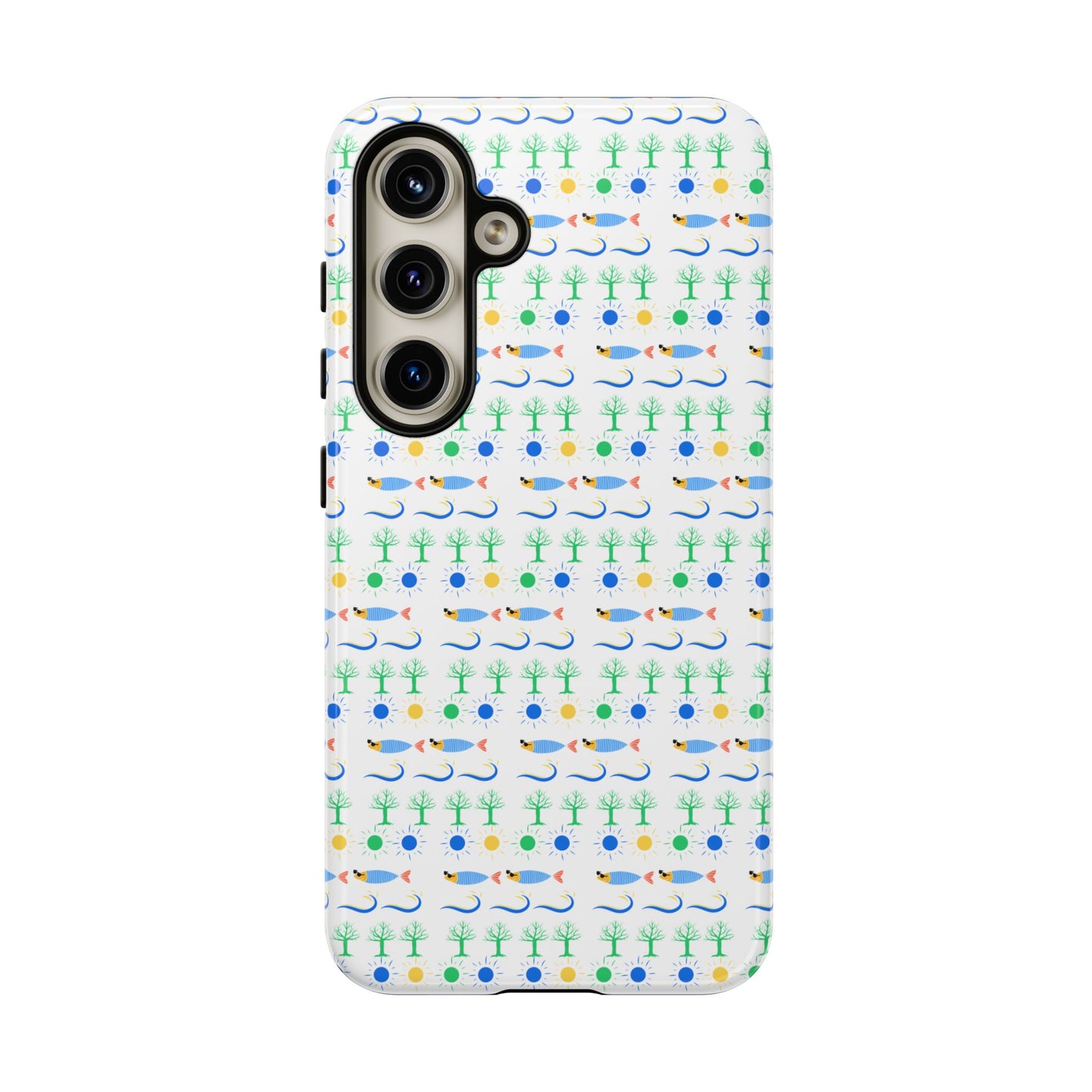 Capa de Telemóvel Padrão GreenVibe - Eco Design