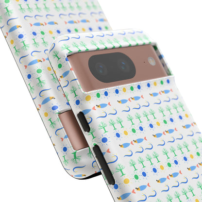 Capa de Telemóvel Padrão GreenVibe - Eco Design