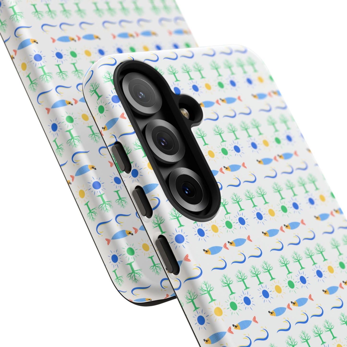 Capa de Telemóvel Padrão GreenVibe - Eco Design