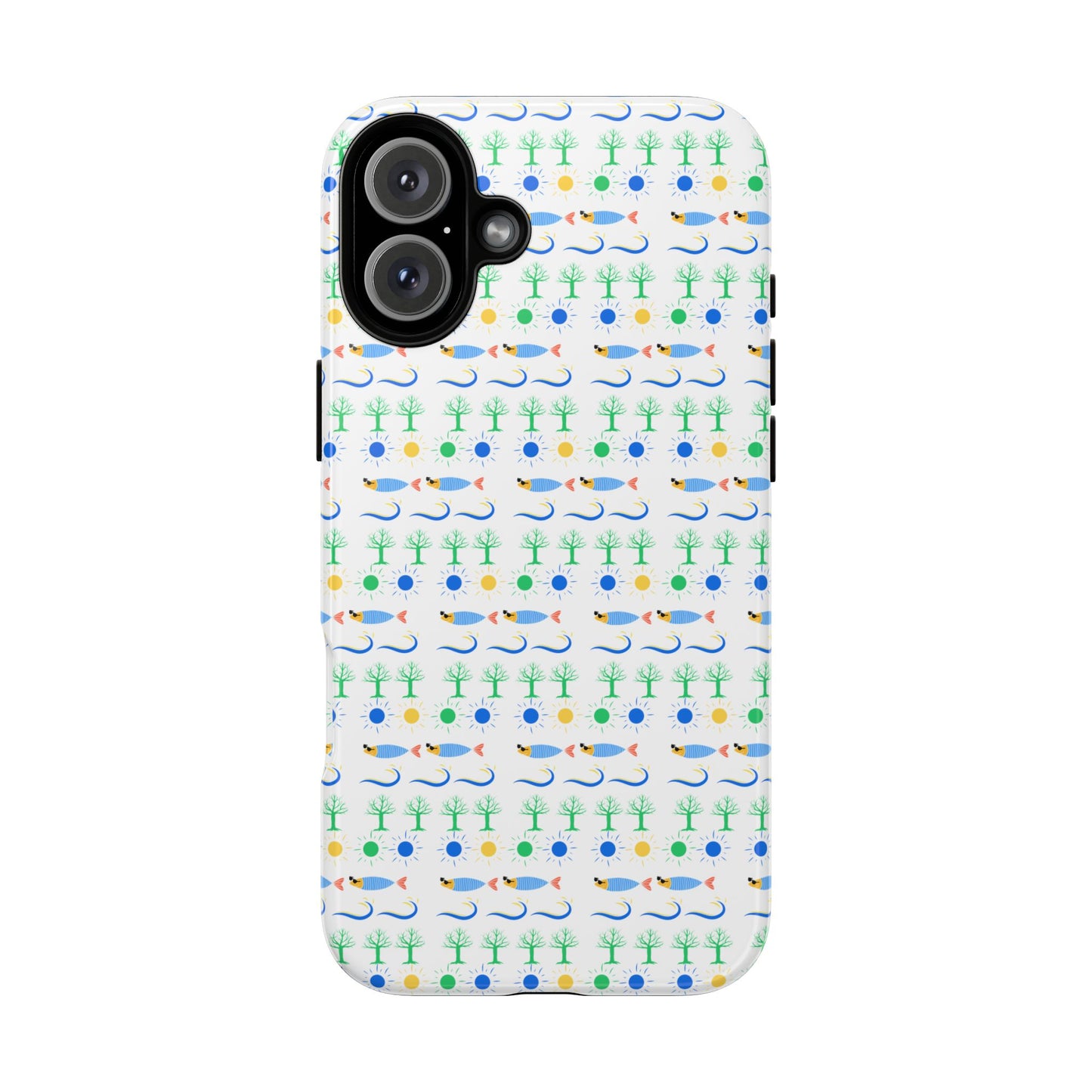 Capa de Telemóvel Padrão GreenVibe - Eco Design