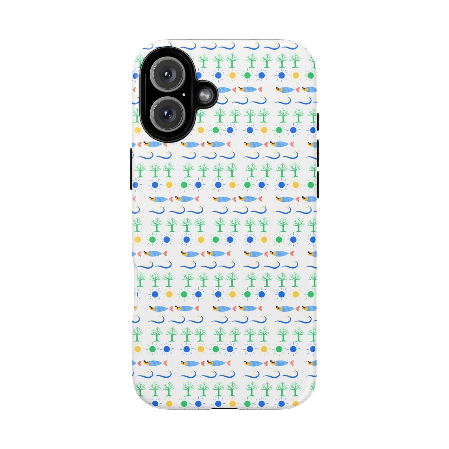 Capa de Telemóvel Padrão GreenVibe - Eco Design
