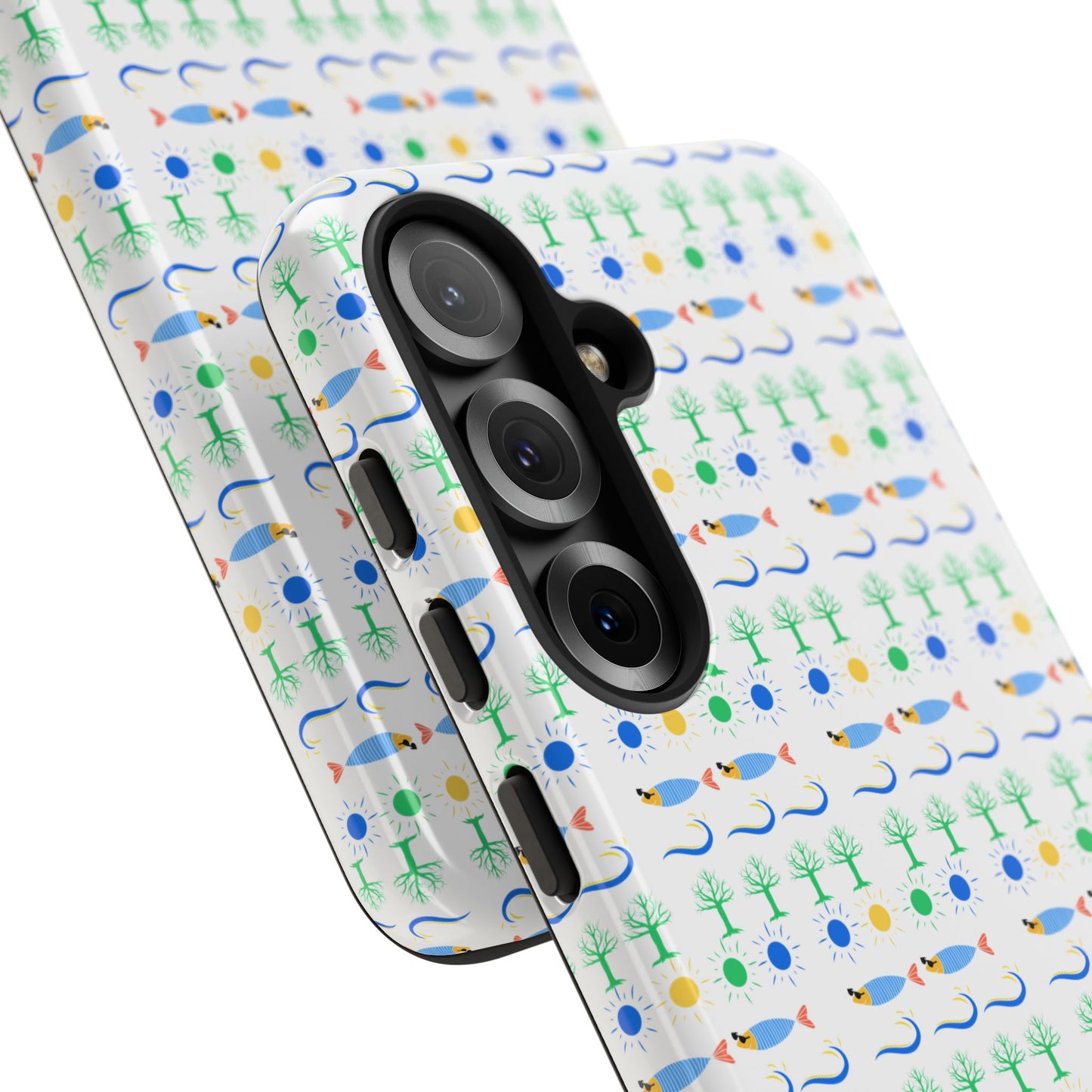 Capa de Telemóvel Padrão GreenVibe - Eco Design