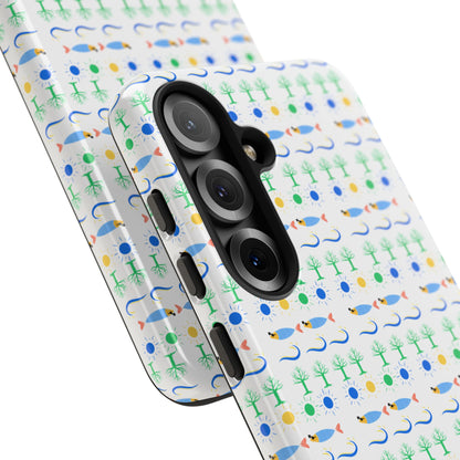 Capa de Telemóvel Padrão GreenVibe - Eco Design