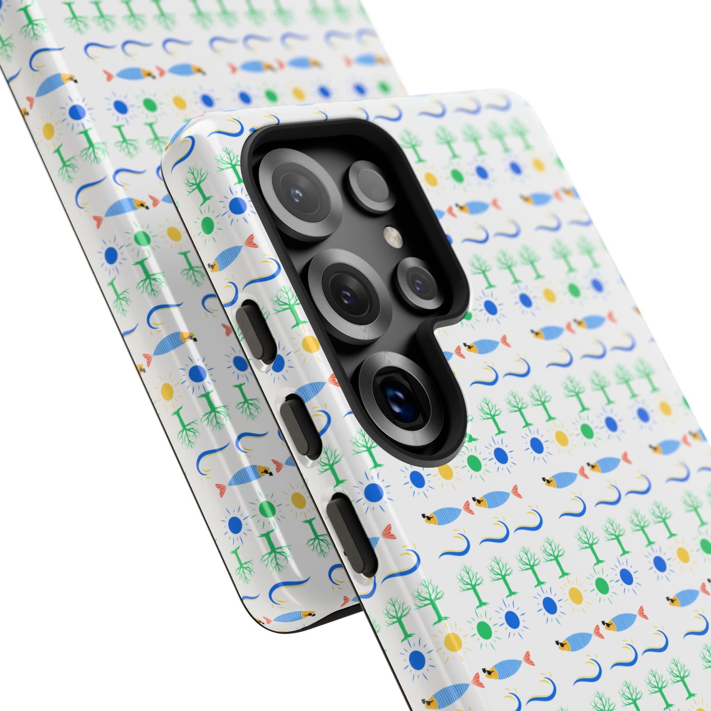 Capa de Telemóvel Padrão GreenVibe - Eco Design