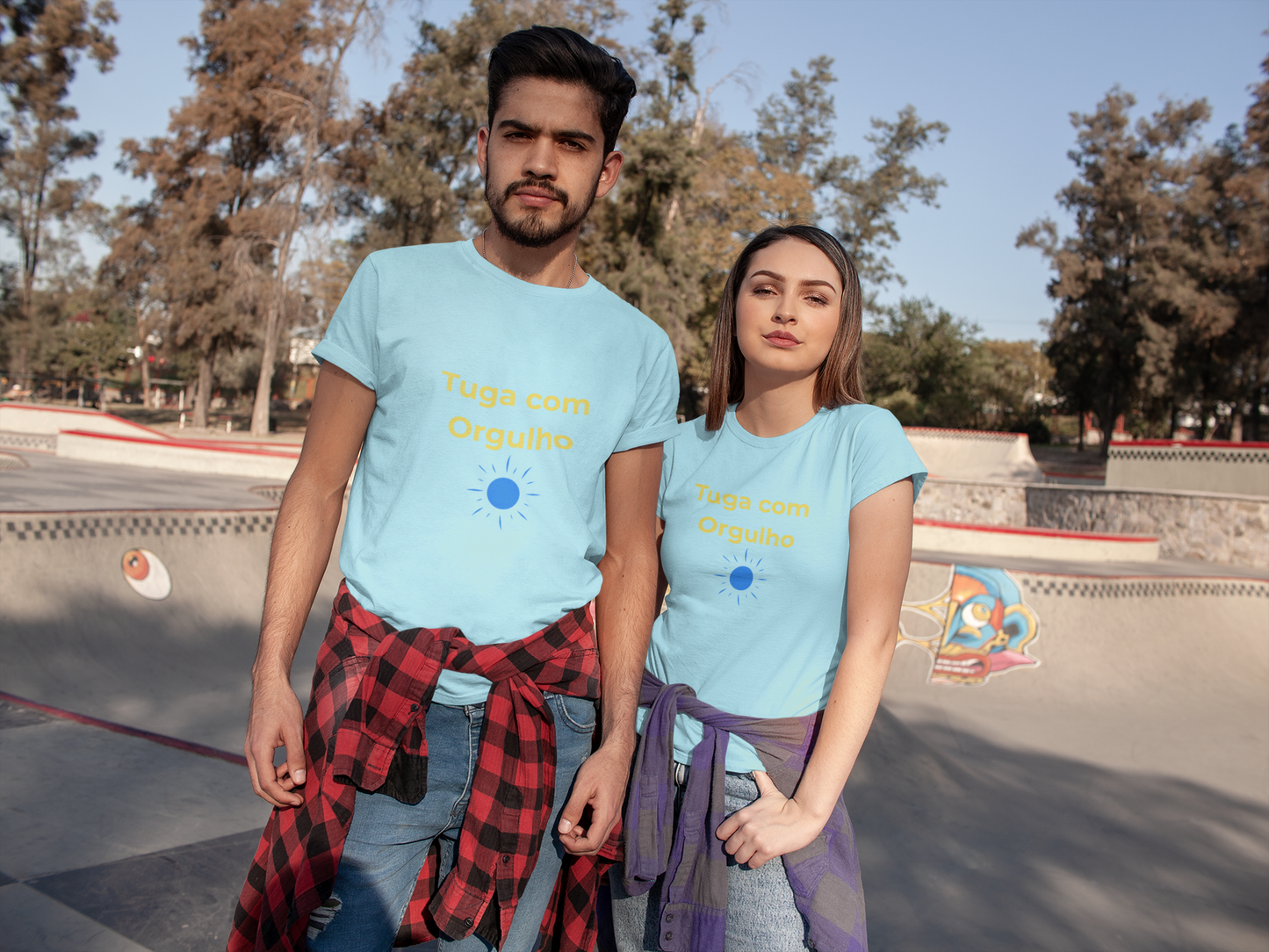 T-Shirt Tuga com Orgulho - Sol Eco