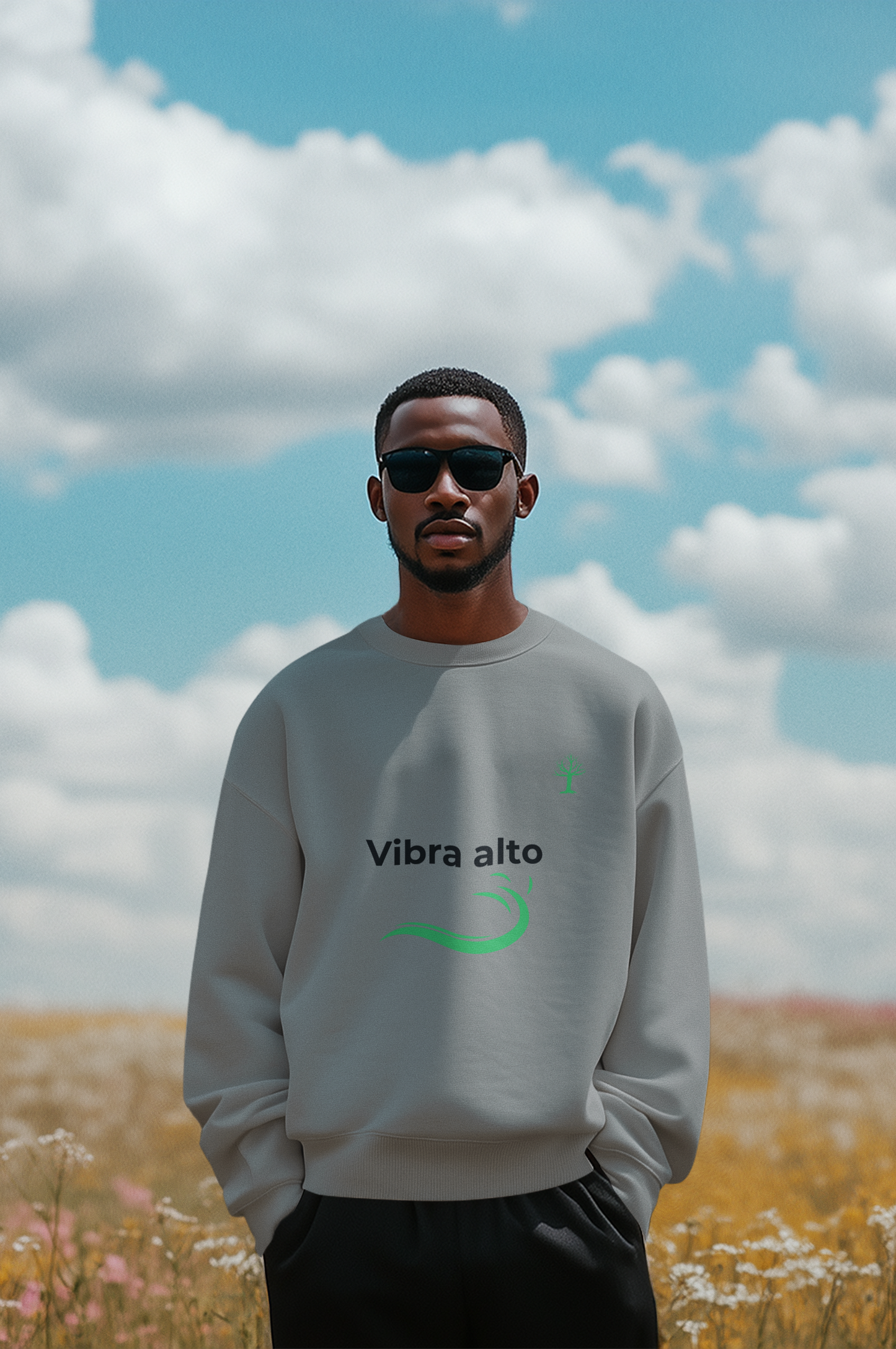 Sweatshirt ‘Vibra Alto’ - Estampa Portuguesa
