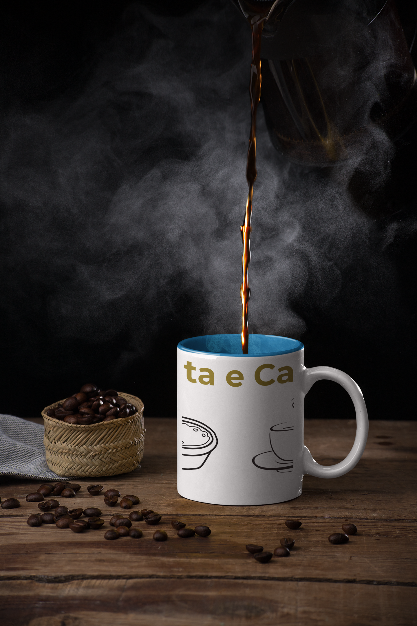 Caneca ‘Café Tuga’ - Estampa Portuguesa