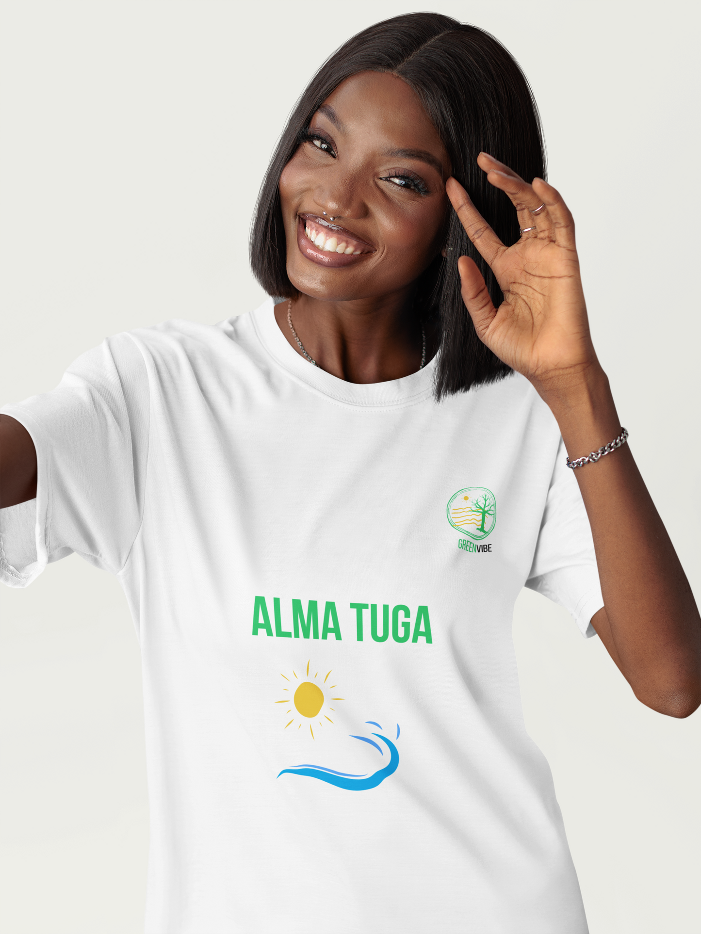 T-Shirt Alma Tuga - Sol e Onda