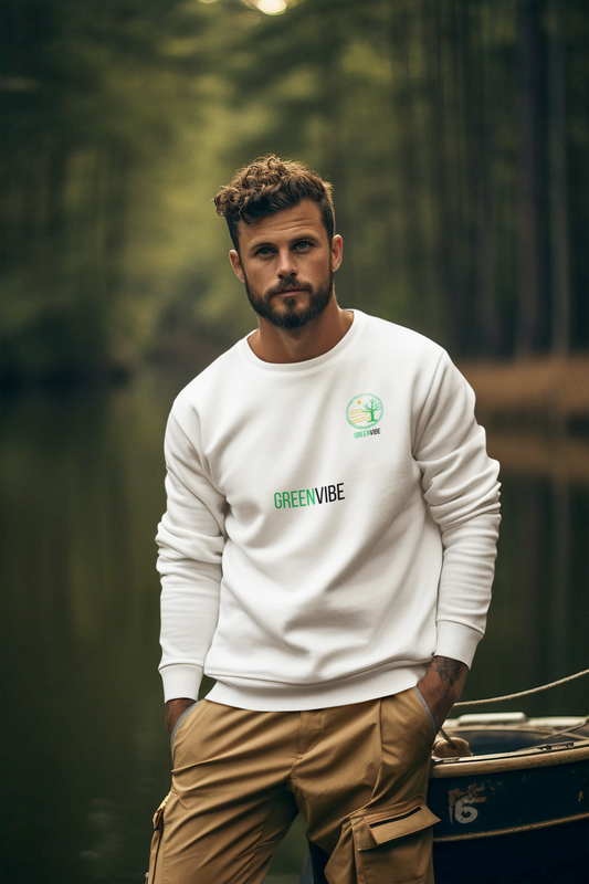Sweatshirt GreenVibe - Logótipo Eco