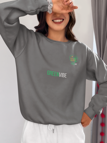 Sweatshirt GreenVibe - Logótipo Eco