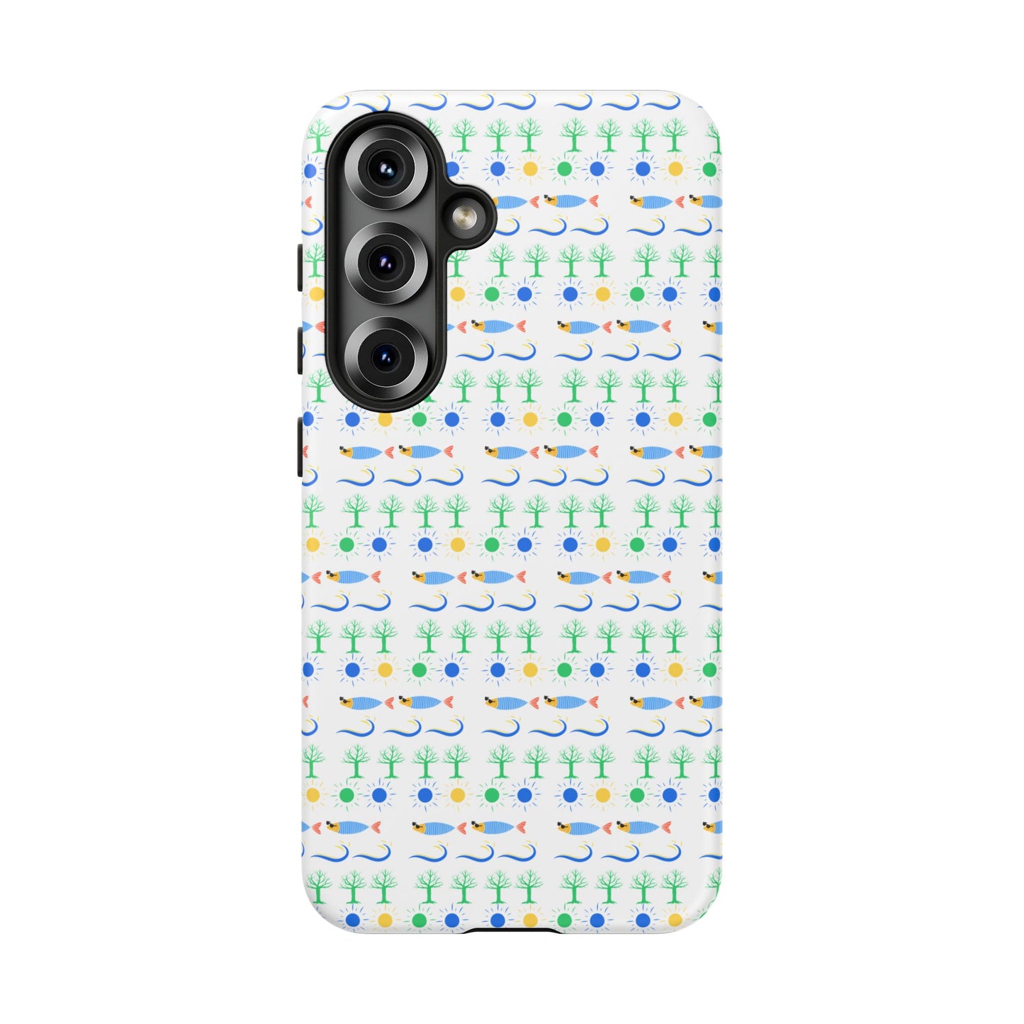 Capa de Telemóvel Padrão GreenVibe - Eco Design