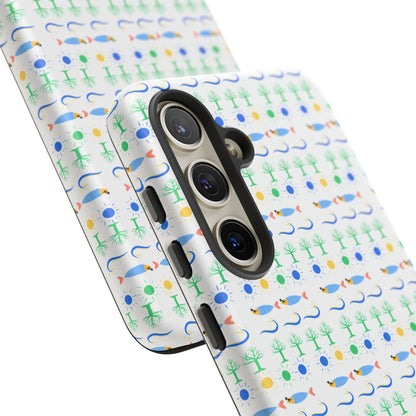 Capa de Telemóvel Padrão GreenVibe - Eco Design