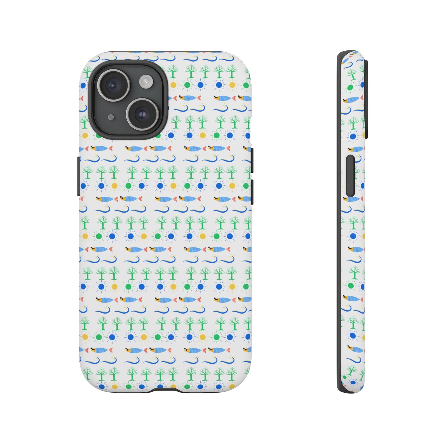 Capa de Telemóvel Padrão GreenVibe - Eco Design