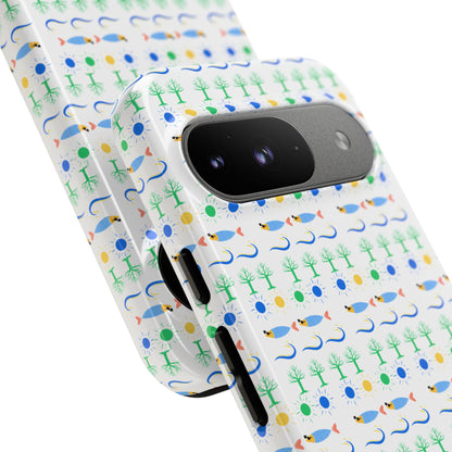 Capa de Telemóvel Padrão GreenVibe - Eco Design