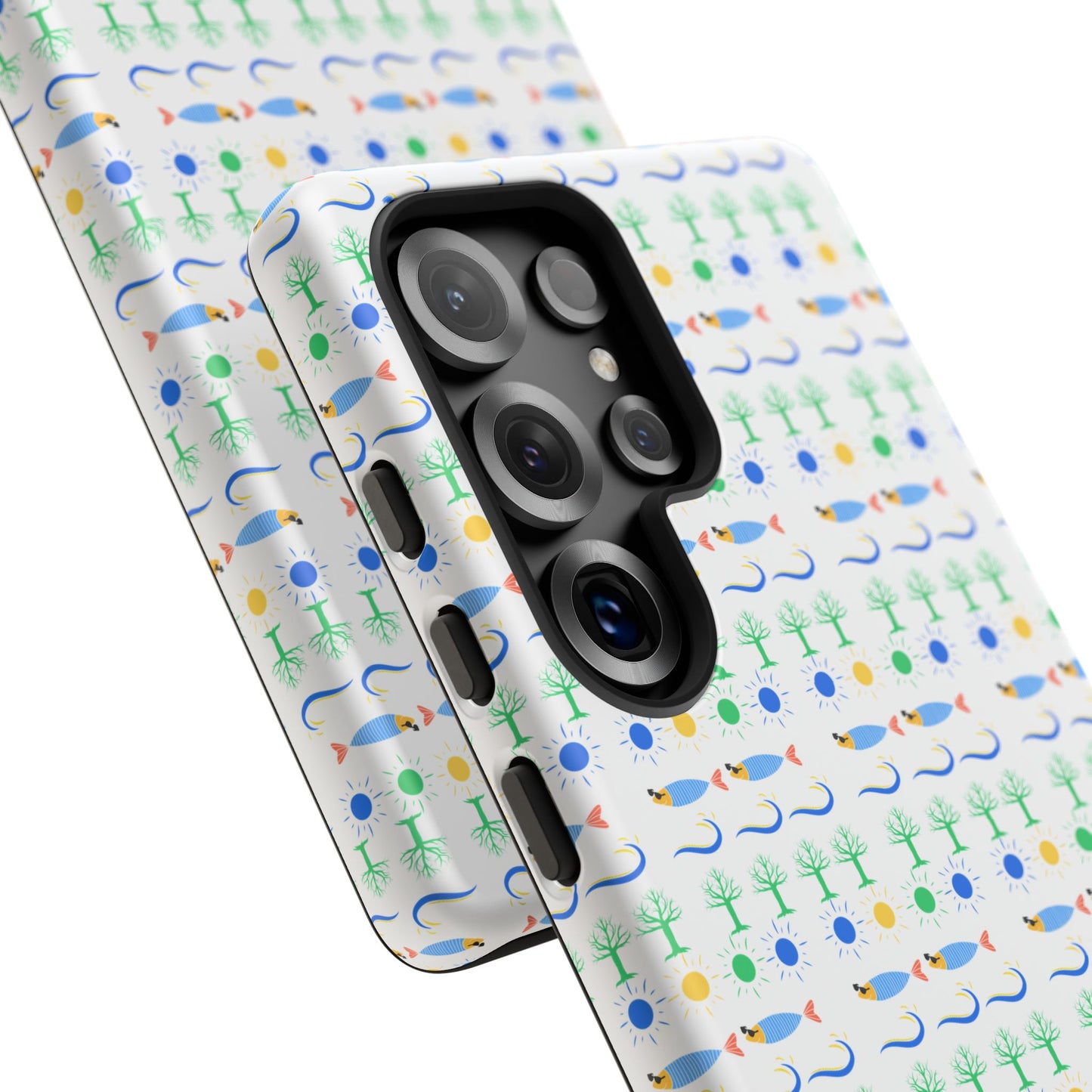 Capa de Telemóvel Padrão GreenVibe - Eco Design