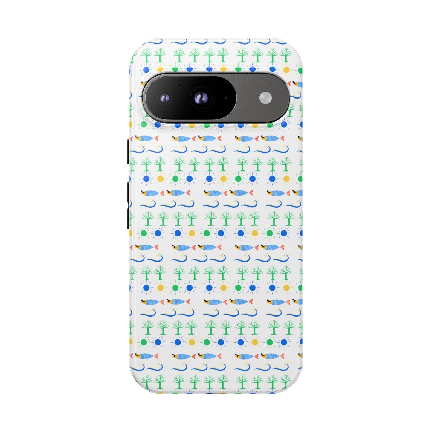 Capa de Telemóvel Padrão GreenVibe - Eco Design