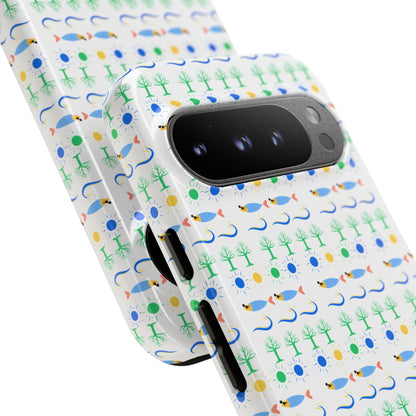 Capa de Telemóvel Padrão GreenVibe - Eco Design