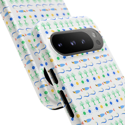 Capa de Telemóvel Padrão GreenVibe - Eco Design