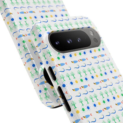 Capa de Telemóvel Padrão GreenVibe - Eco Design