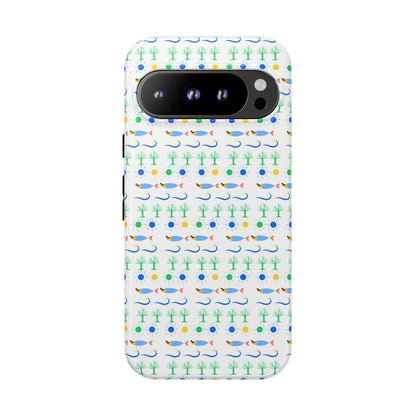 Capa de Telemóvel Padrão GreenVibe - Eco Design