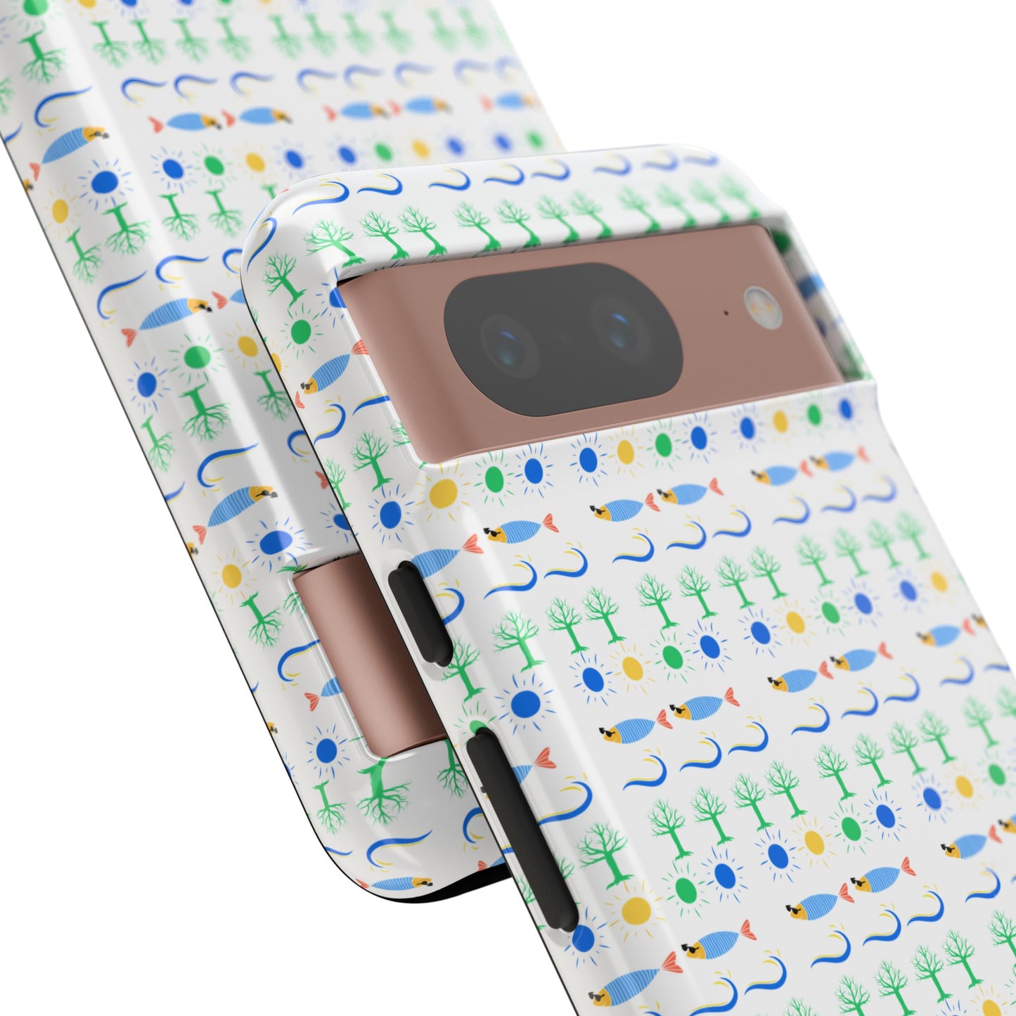 Capa de Telemóvel Padrão GreenVibe - Eco Design