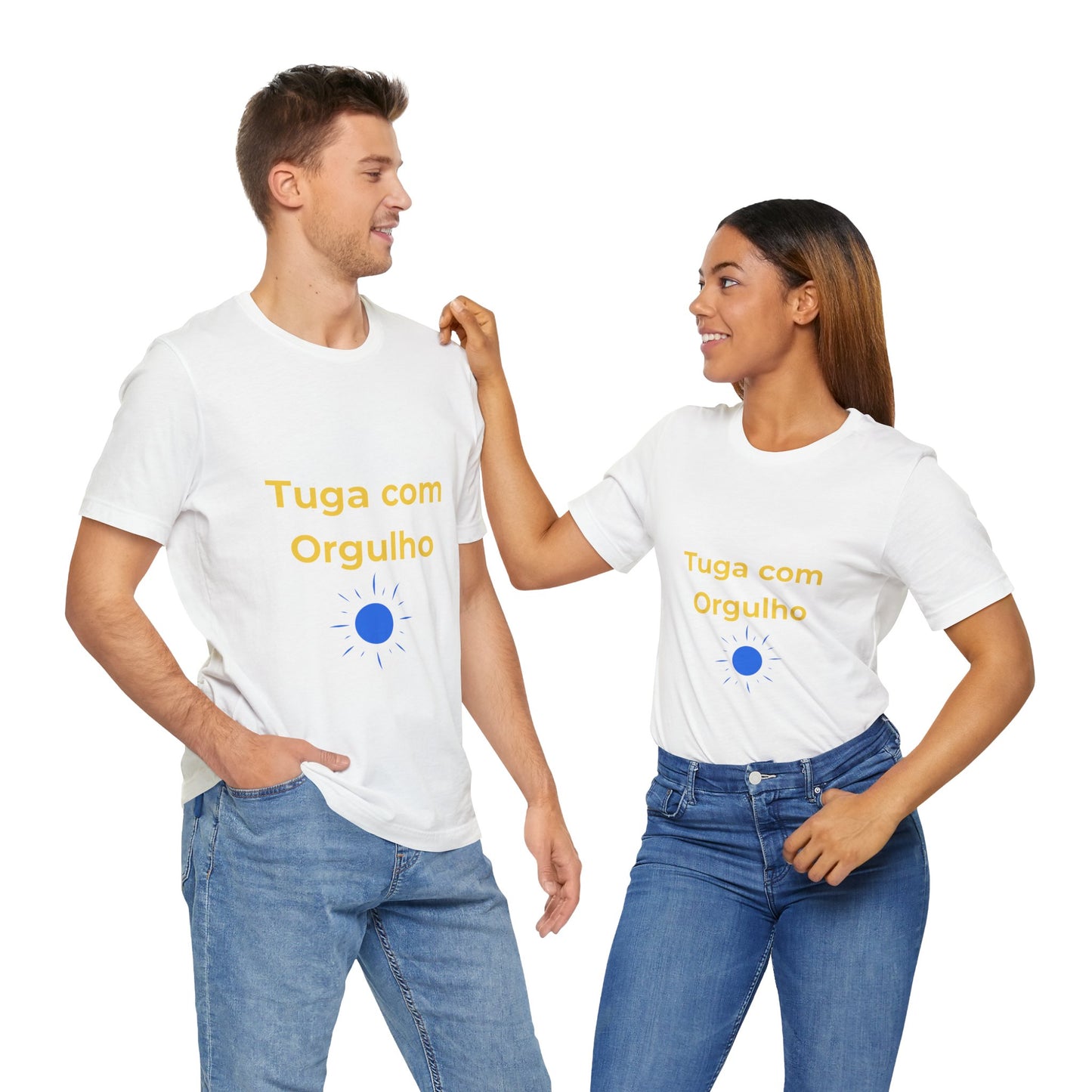 T-Shirt Tuga com Orgulho - Sol Eco